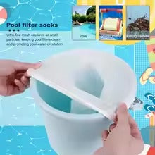 5-20PCS Swimming Pool Filter Pool Skimmer Socks Leaf Debris Filter Water Tank Swimming Pool Cleaner Tools Pool Accessories